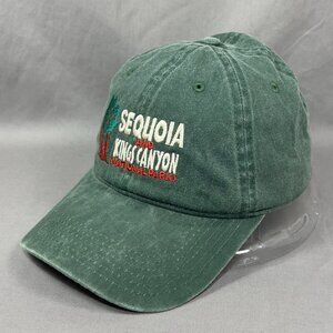 Otto Sequoia & Kings Canyon Strapback Hat Cap California USA Souvenir Dad Mens